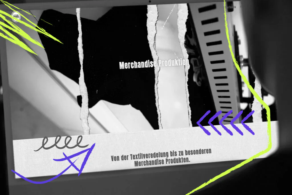 Ein Bild der neuen Website