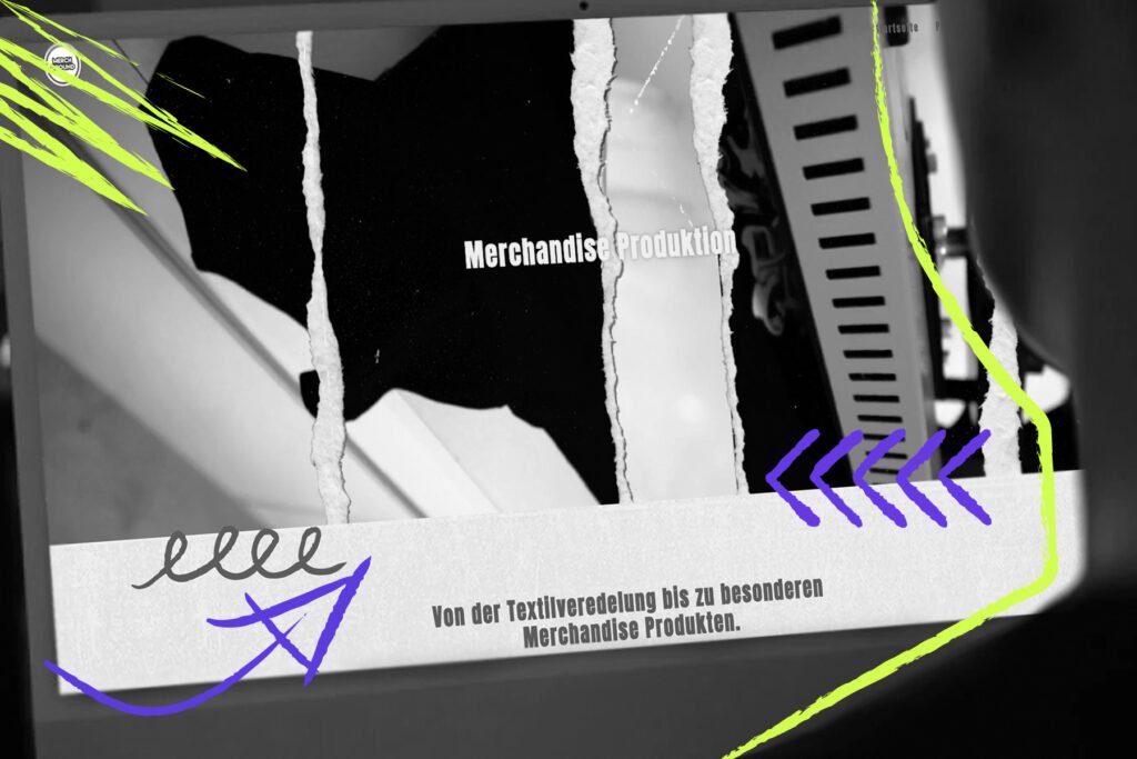 Ein Bild der neuen Website